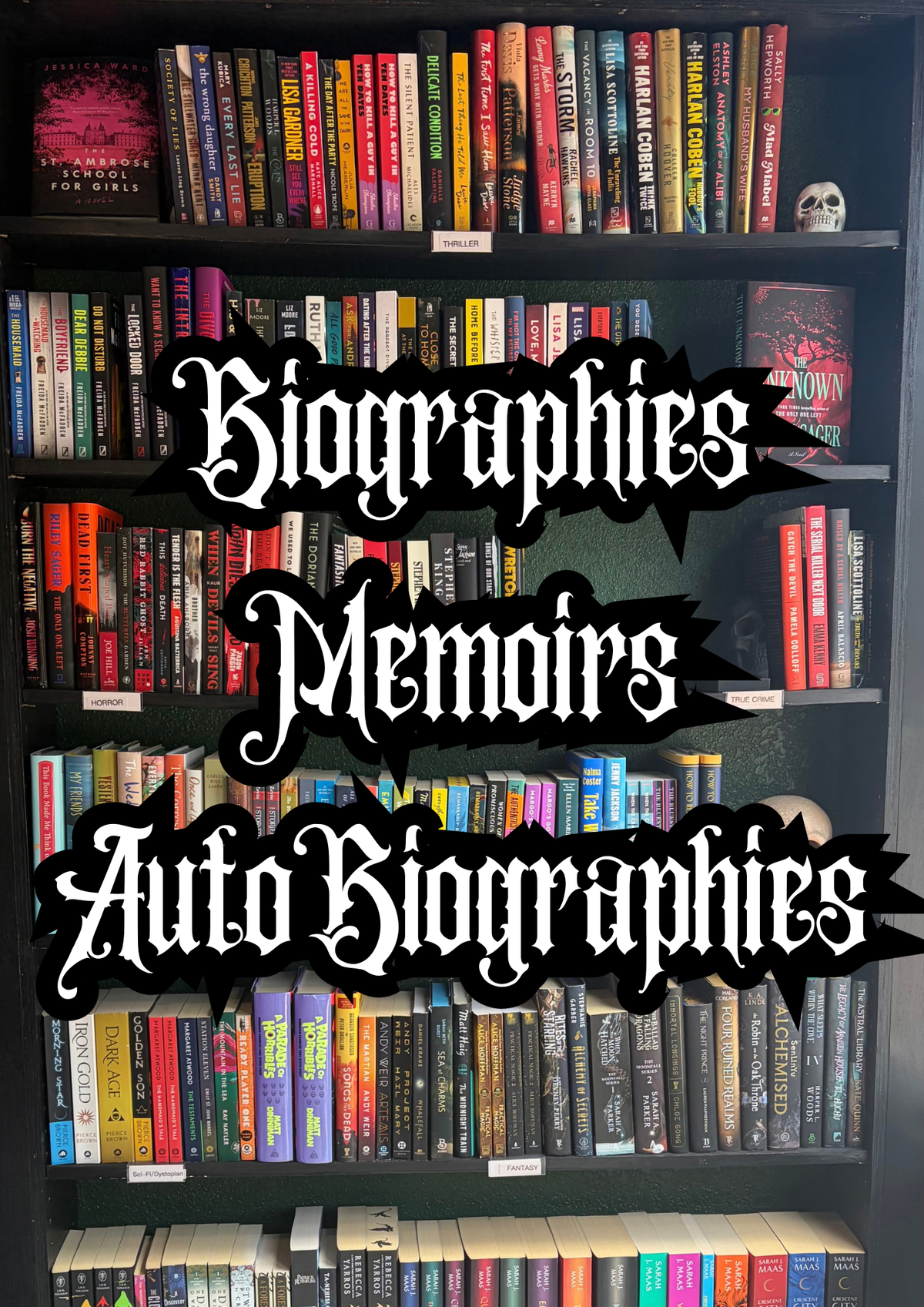 BIOGRAPHIES - MEMOIRS - AUTOBIOGRAPHIES