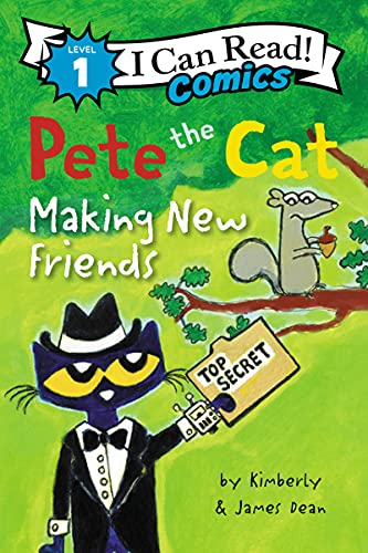 Pete the Cat making new friends