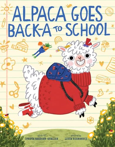 Alpaca goes back-a to school