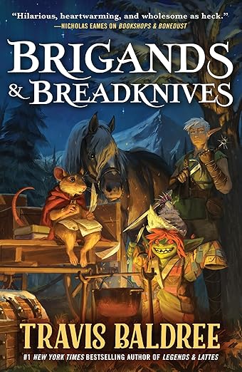 Brigands & Breadknives (Legends & Lattes, 3) paperback